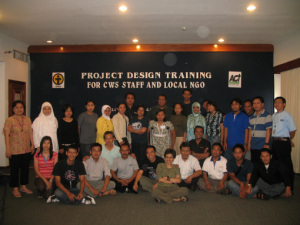 Projrct Design Training - CWS - Solo Jawa Tengah 2008
